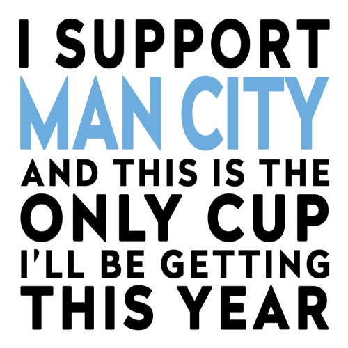 Funny Football Mug Gift – I Support and This is the Only Cup I’ll Be Getting This Year – Joke Present for Football Fans