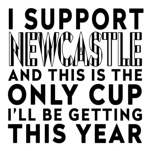 Funny Football Mug Gift – I Support and This is the Only Cup I’ll Be Getting This Year – Joke Present for Football Fans