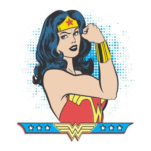 Personalised Wonder Woman Mug - Gift for Superheroes