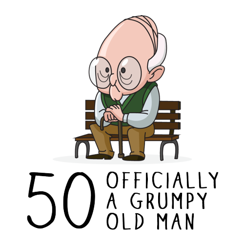 Grumpy Old Man Any Age Birthday Mug Gift