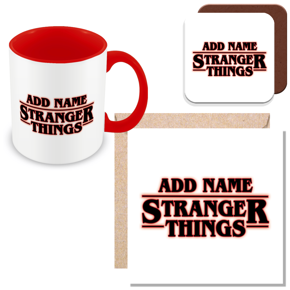 Personalised Stranger Things