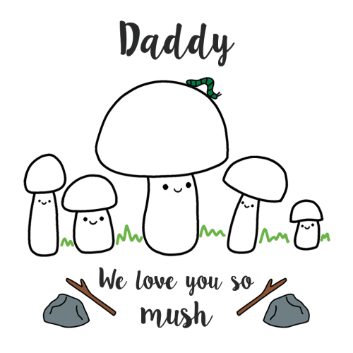 Daddy We Love You So MUSH - Gift for Dad