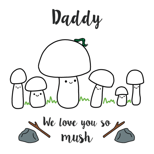 Daddy We Love You So MUSH - Gift for Dad