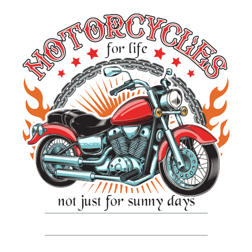 Motorcycles for Life - Personalised Gift for Bikers
