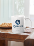 Capricorn Star Sign Mug - Personalised Zodiac Mug (December 22 – January 19)