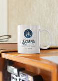 Scorpio Star Sign Mug - Personalised Zodiac Mug (October 23 – November 21)