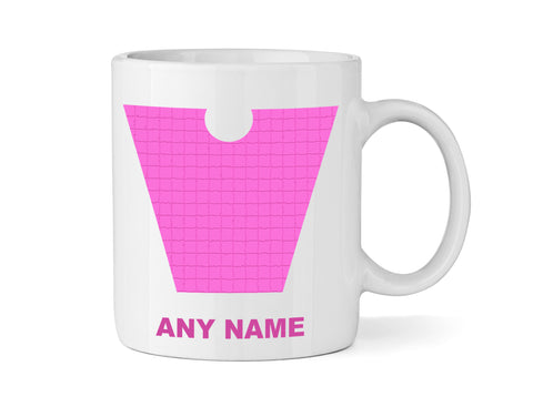 Letter V Alphabet Mug - Personalised A-Z Mug
