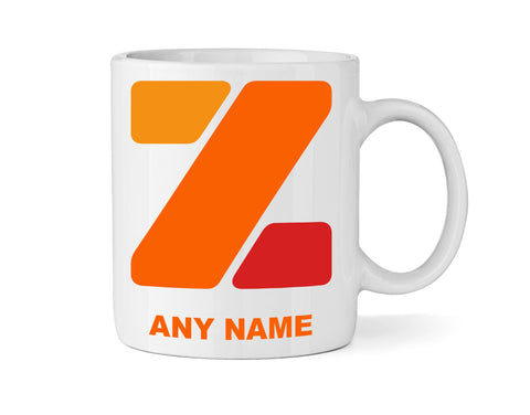 Letter Z Alphabet Mug - Personalised A-Z Mug