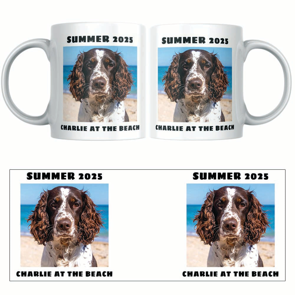 Personalised Mug Any Text or Photo Printed Design Brand Logo Mug