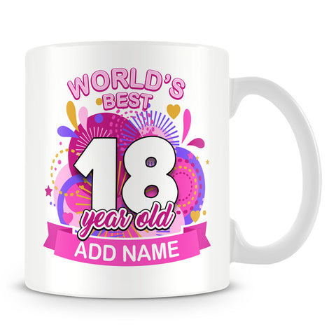 18th World's Best Birthday Mug