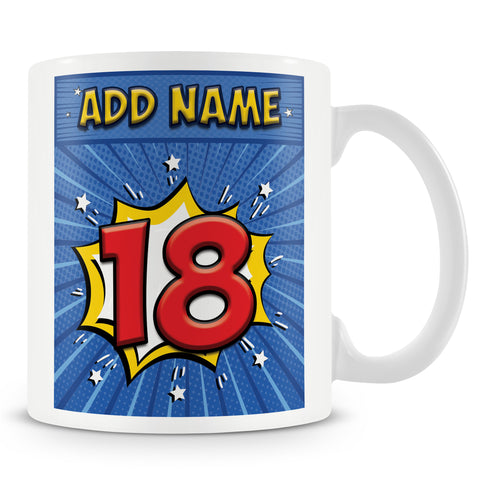 18th Birthday Comic Mug