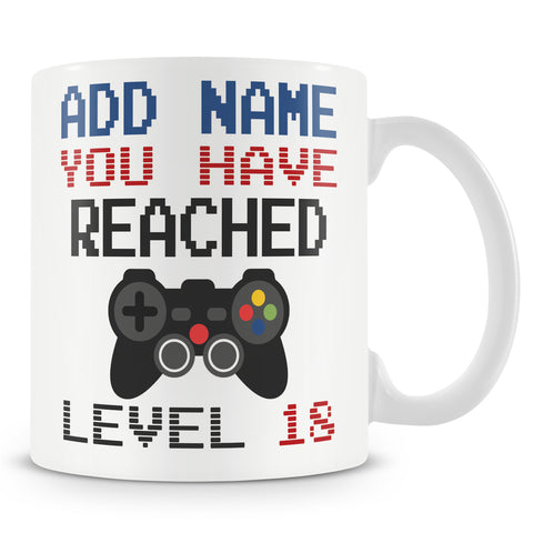 18th Birthday Video Gamer Mug