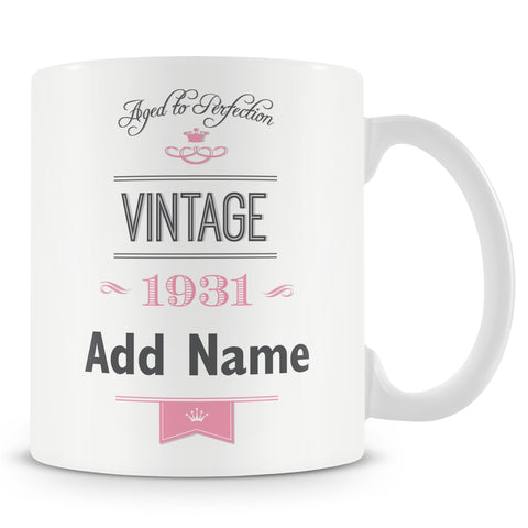 Vintage 1931 Mug