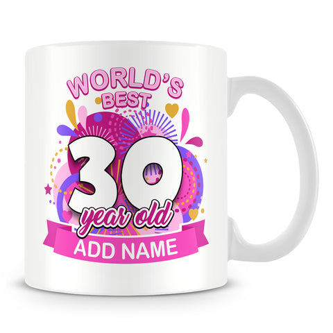 30th World's Best Birthday Mug