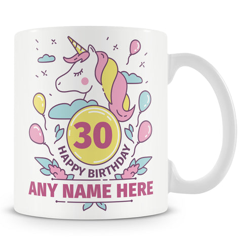 30th Birthday Unicorn Mug