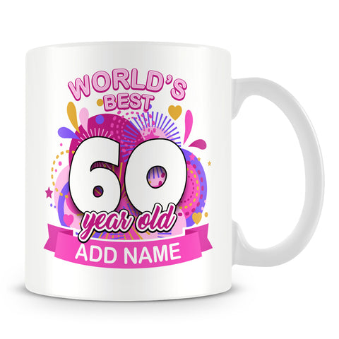 60th World's Best Birthday Mug