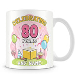 80th Birthday Celebration Mug