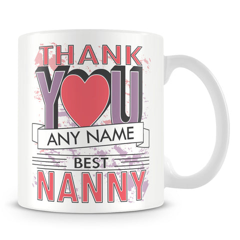 Nanny Thank You Mug