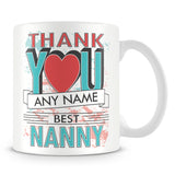 Nanny Thank You Mug