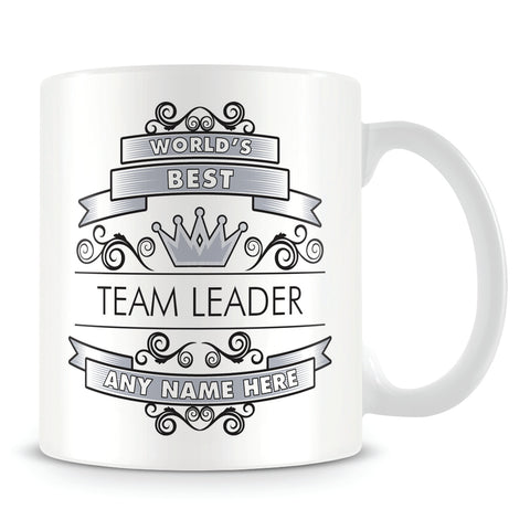Team Leader Mug - Worlds Best Shield