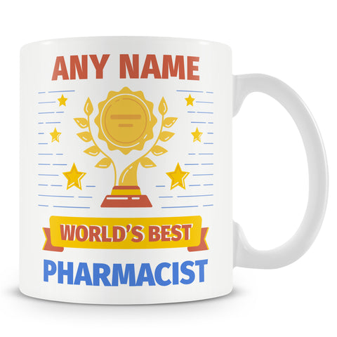 Pharmacist Mug - Worlds Best Pharmacist