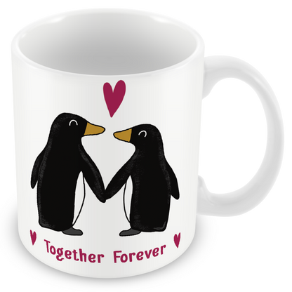 Penguins Together Forever Gift - Penguin Couple in Love