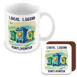 Binfluencer, Your Neighbourhood Bin Hero - Mug, Card & Coaster Gift Sets