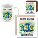 Binfluencer, Your Neighbourhood Bin Hero - Mug, Card & Coaster Gift Sets