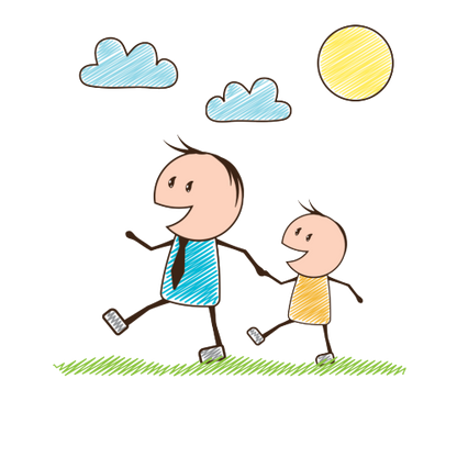 Personalised Daddy & Child Gift – Father’s Day or Birthday Gift