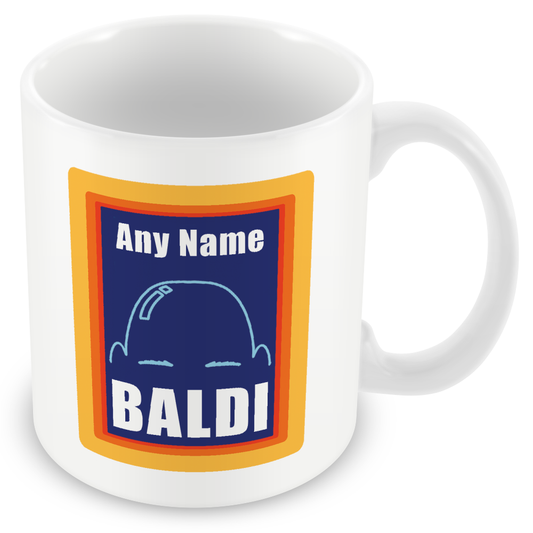 Personalised BALDI Mug – Funny Gift for Bald Legends
