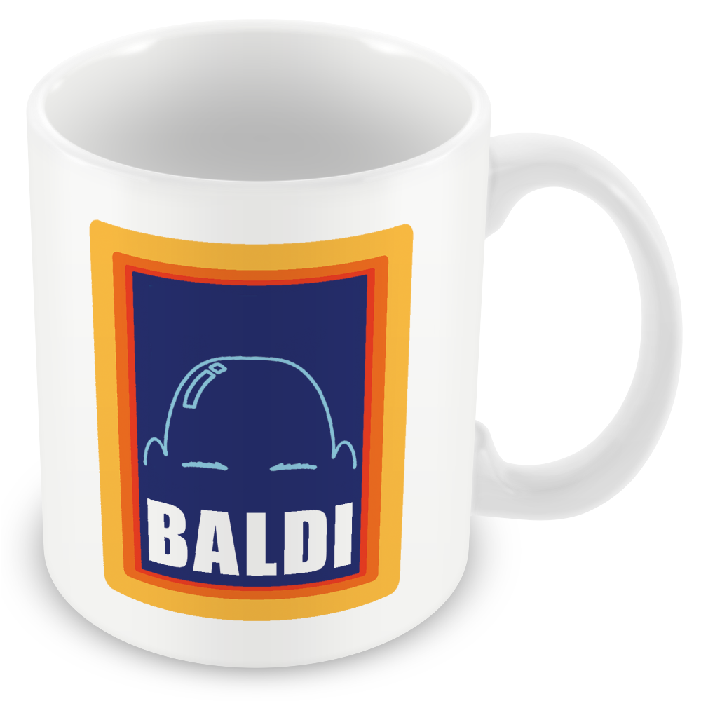 BALDI Mug – Gift for the Follically-Challenged