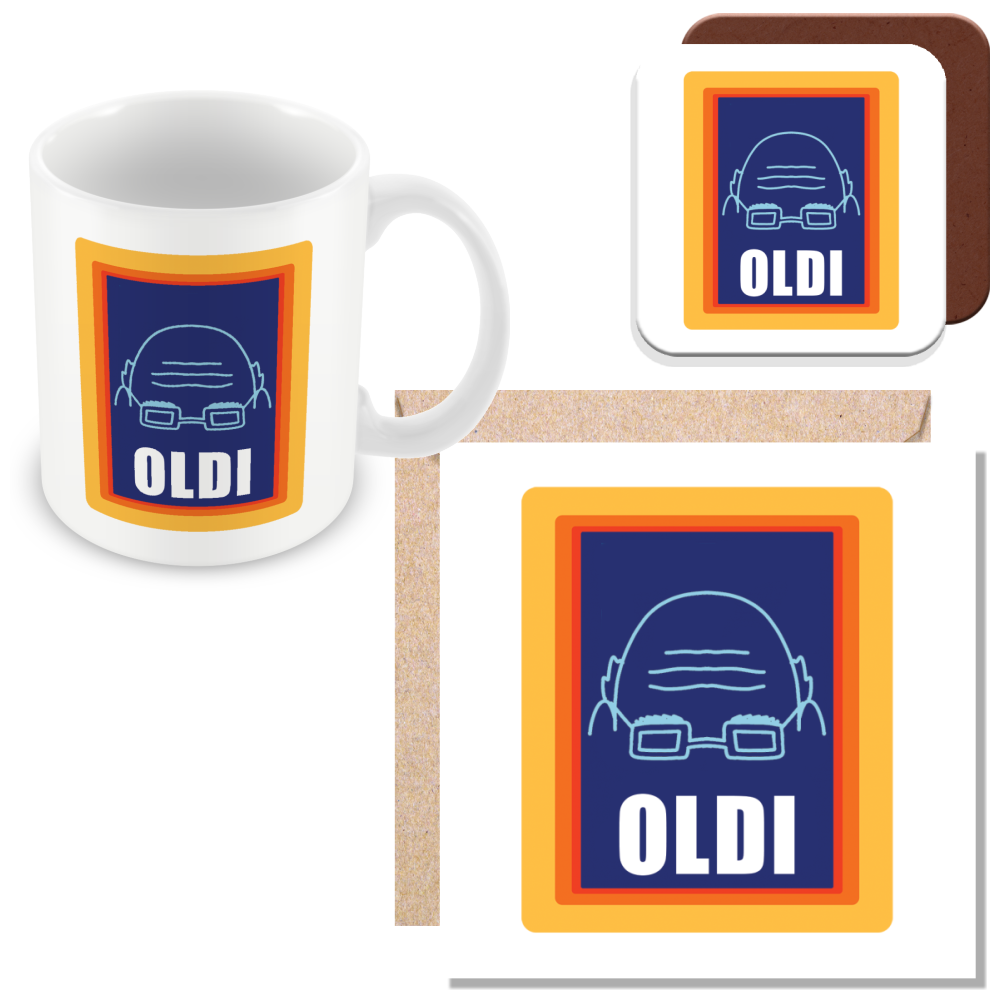 OLDI Mug – Funny Gift for Ageing Legends