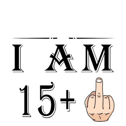 Personalised Any Age +1 Years Middle Finger – Funny Rude Gift