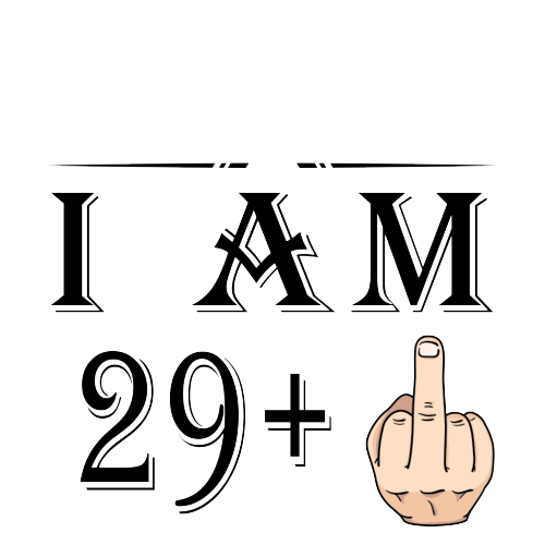 Personalised Any Age +1 Years Middle Finger – Funny Rude Gift