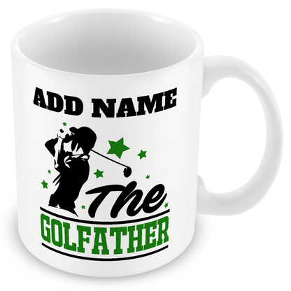 Personalised Golf Mug Gift - The Golfather