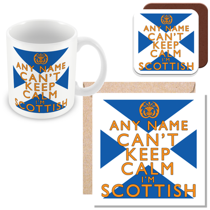 Personalised Keep Calm I’m Scottish, British, Yorkshire, Lancashire