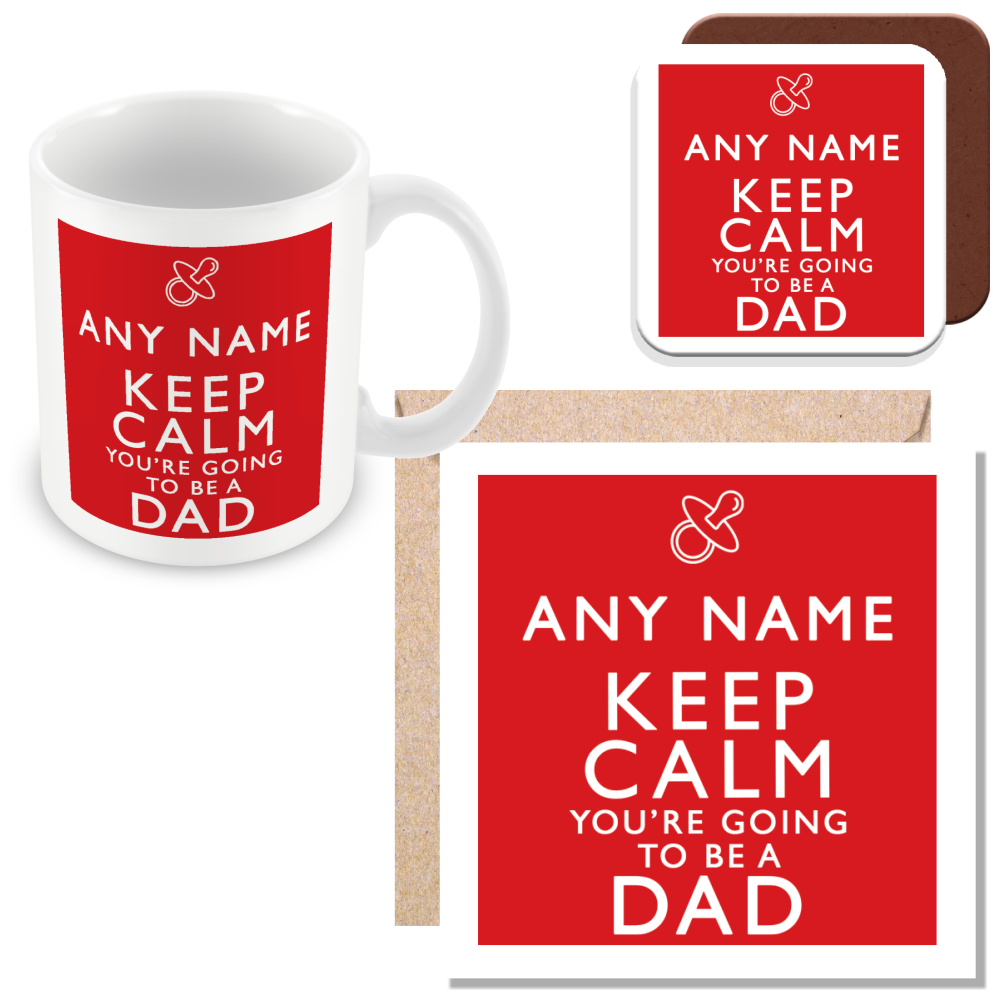 Personalised Keep Calm Gift For Relatives