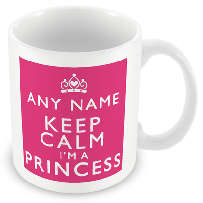 Personalised Keep Calm Gift For Relatives