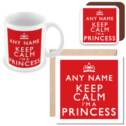 Personalised Keep Calm Gift For Relatives