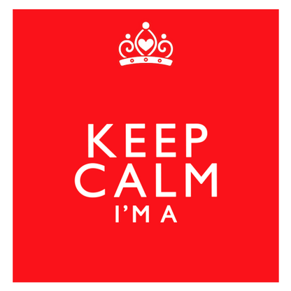 Personalised Keep Calm Gift For Relatives