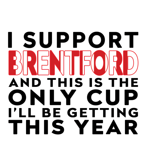 Personalised Funny Football Mug Gift – I Support and This is the Only Cup I’ll Be Getting This Year – Joke Present for Football Fans