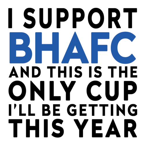 Funny Football Mug Gift – I Support and This is the Only Cup I’ll Be Getting This Year – Joke Present for Football Fans