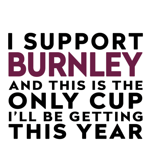 Personalised Funny Football Mug Gift – I Support and This is the Only Cup I’ll Be Getting This Year – Joke Present for Football Fans