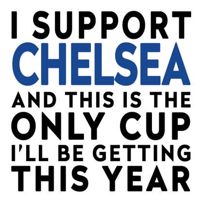 Funny Football Mug Gift – I Support and This is the Only Cup I’ll Be Getting This Year – Joke Present for Football Fans
