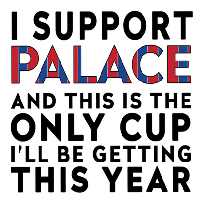 Funny Football Mug Gift – I Support and This is the Only Cup I’ll Be Getting This Year – Joke Present for Football Fans