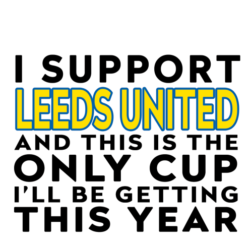 Personalised Funny Football Mug Gift – I Support and This is the Only Cup I’ll Be Getting This Year – Joke Present for Football Fans