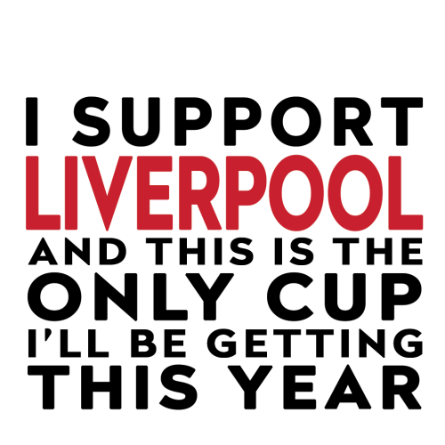 Personalised Funny Football Mug Gift – I Support and This is the Only Cup I’ll Be Getting This Year – Joke Present for Football Fans