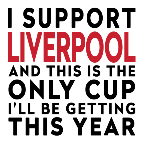 Funny Football Mug Gift – I Support and This is the Only Cup I’ll Be Getting This Year – Joke Present for Football Fans
