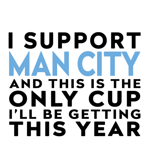 Personalised Funny Football Mug Gift – I Support and This is the Only Cup I’ll Be Getting This Year – Joke Present for Football Fans