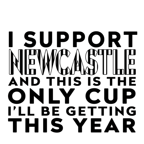 Personalised Funny Football Mug Gift – I Support and This is the Only Cup I’ll Be Getting This Year – Joke Present for Football Fans